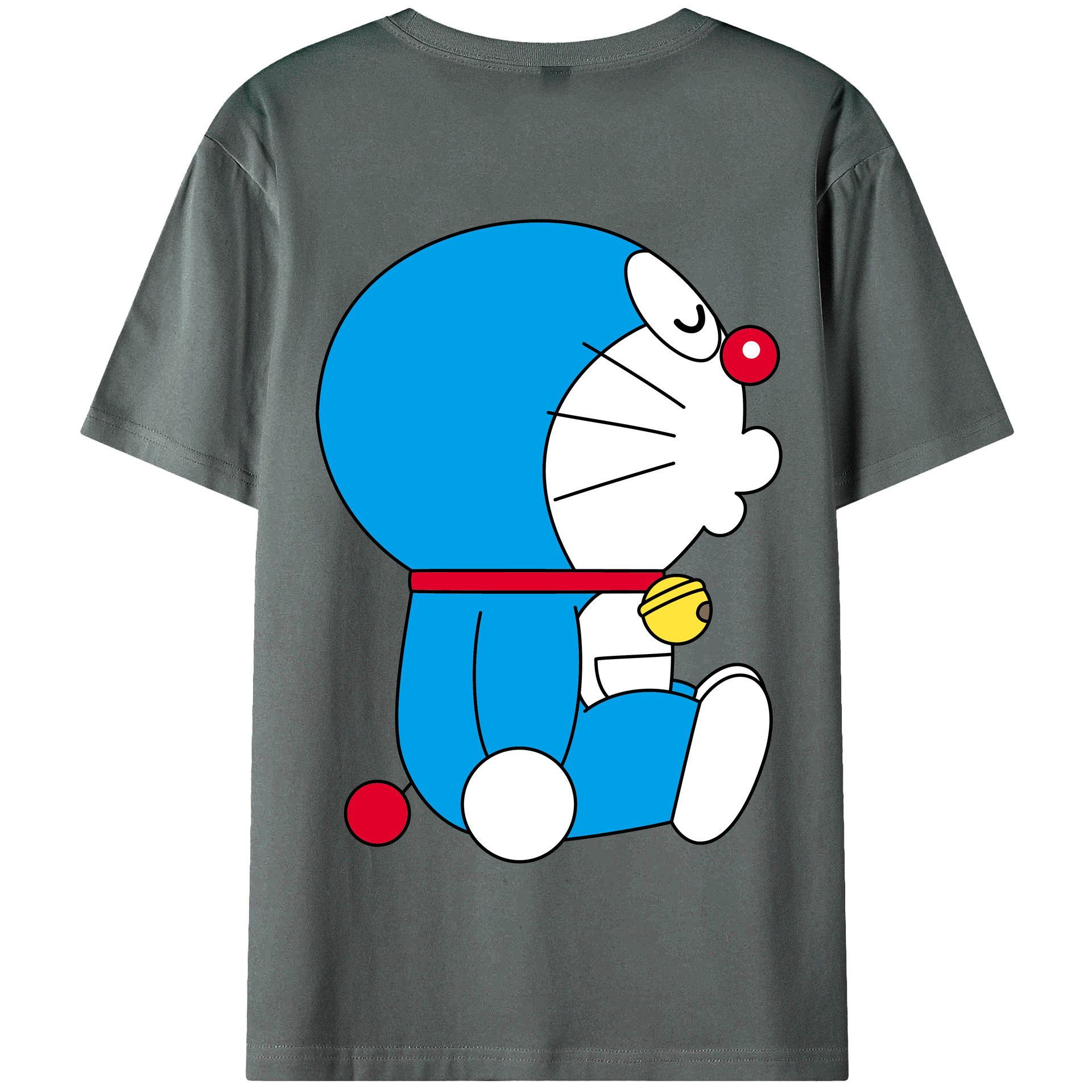 （画像用） ドラえもん Doraemon 綿100％半袖Tシャツ（背面プリント）